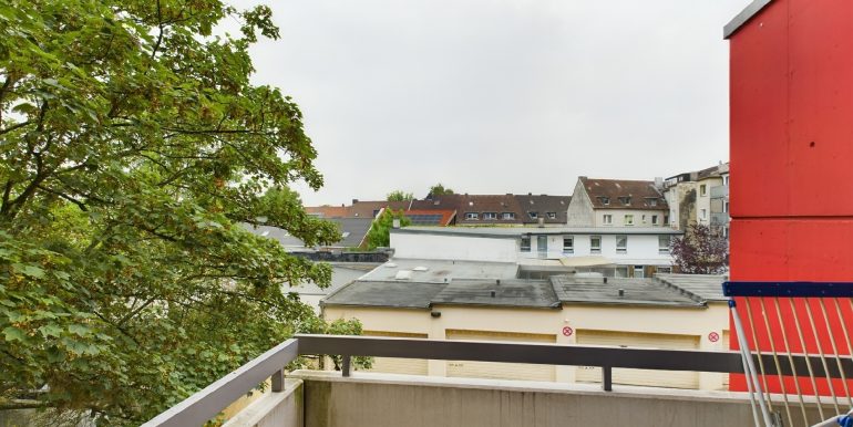 Aussicht vom Balkon