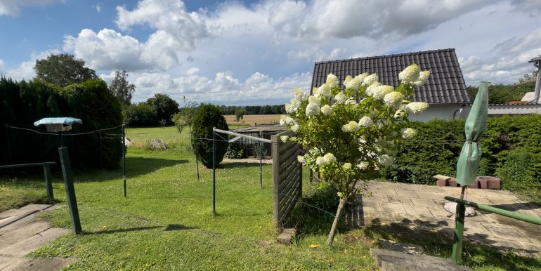 Gartenausblick