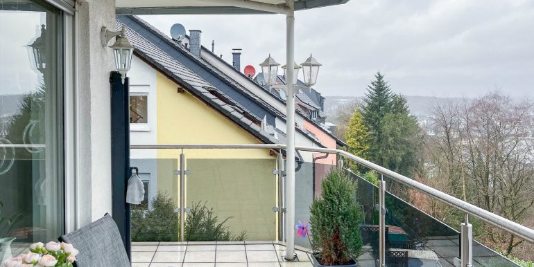 Eckbalkon mit toller Aussicht