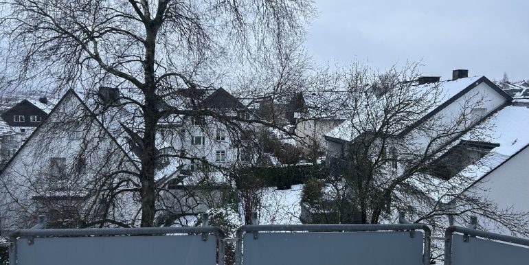 Aussicht vom Balkon