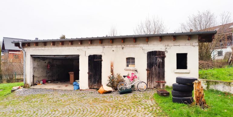 Garage und Schuppen