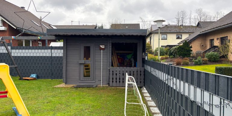 Gartenhaus mit Sauna