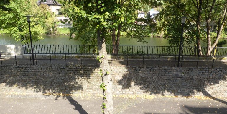 Schöne rückseitiger Ausblick auf die Lenne